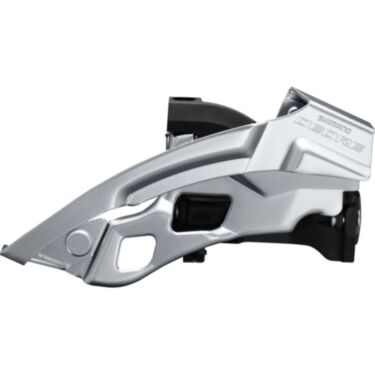 Deore T6000-L triple front derailleur, top swing, dual pull, 63-66