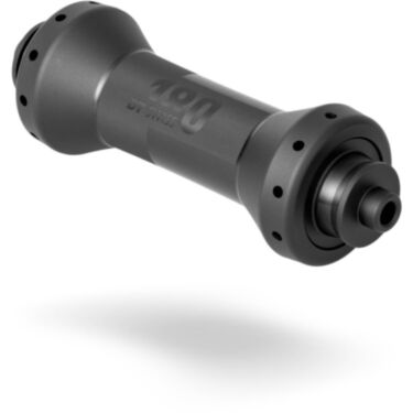 180 Straight Pull front 100 mm Q/R, 20 hole black