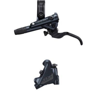 BR-M7110/BL-M7100 SLX bled brake lever/flat mount calliper, rear left