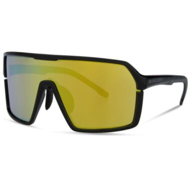 Crypto Gloss Black Sunglasses - 3 Lens Pack - Bronze Mirror / Amber / Clear