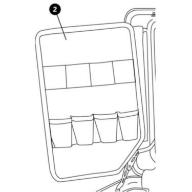 3351L - Left side wing board for BX-2.2
