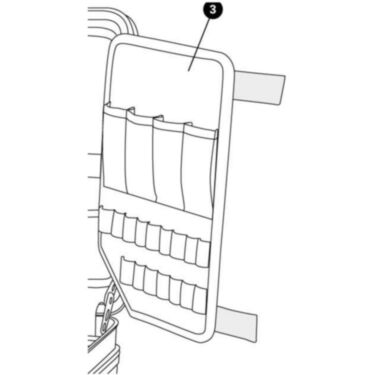 3351R - Right side wing board for BX-2.2