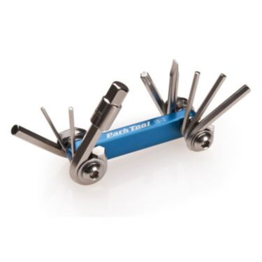 IB-2 - I-Beam Mini Fold-Up Hex Wrench Screwdriver &amp; Star-Shaped Wrench Set