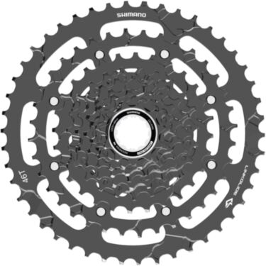 CS-LG400-9 CUES Link Glide cassette, 9-speed, 11 - 46T