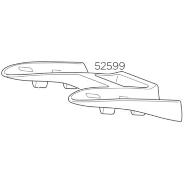 52599 Wheel holder 2-bike for 924 and 925