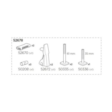 52678 Assembly parts bag for 598