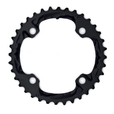 FC-T521 10 speed triple middle chainring 36T-AL, black