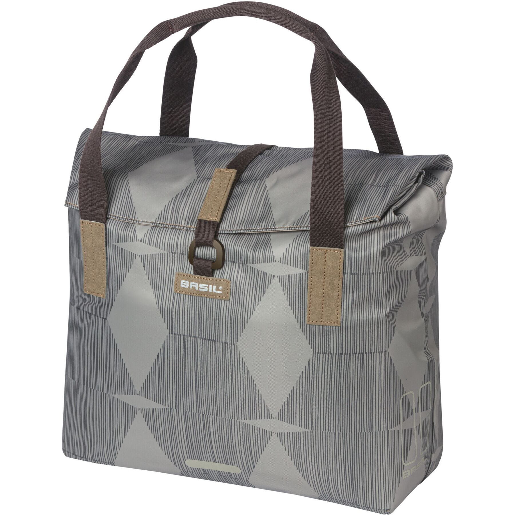 Basil Elegance Bicycle Shopper 20-26L chateau taupe