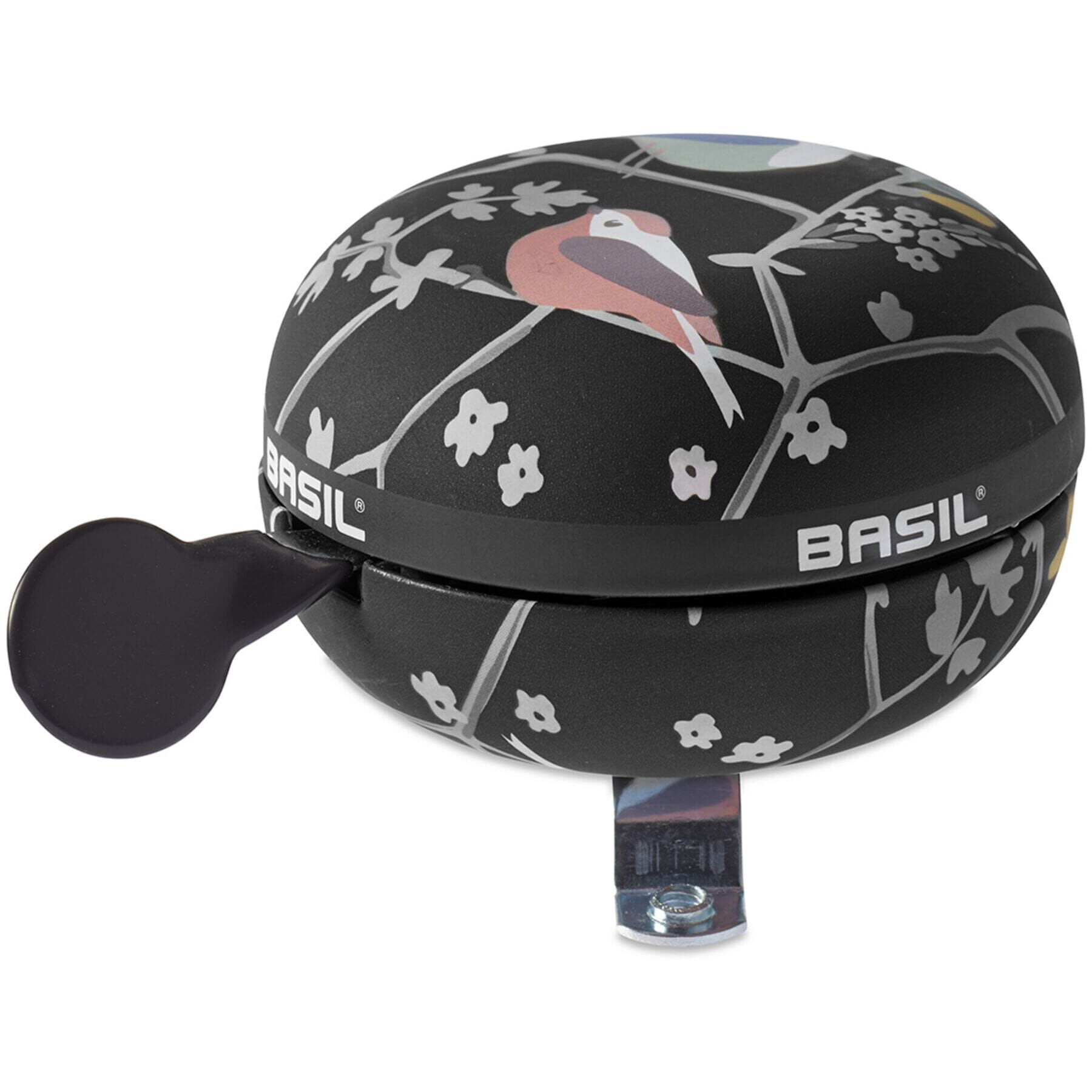 Basil Wanderlust Big Bicycle Bell 80mm charcoal