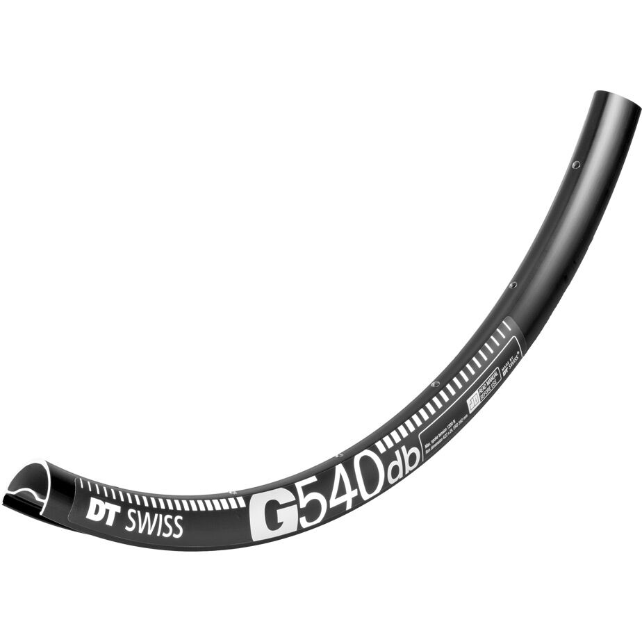 DT Swiss G 540 DB 28 hole Presta-drilled disc brake black - 29" / 700c