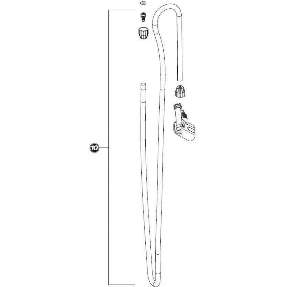 Park Tool 1099 - Complete head & hose assembly for PFP-4