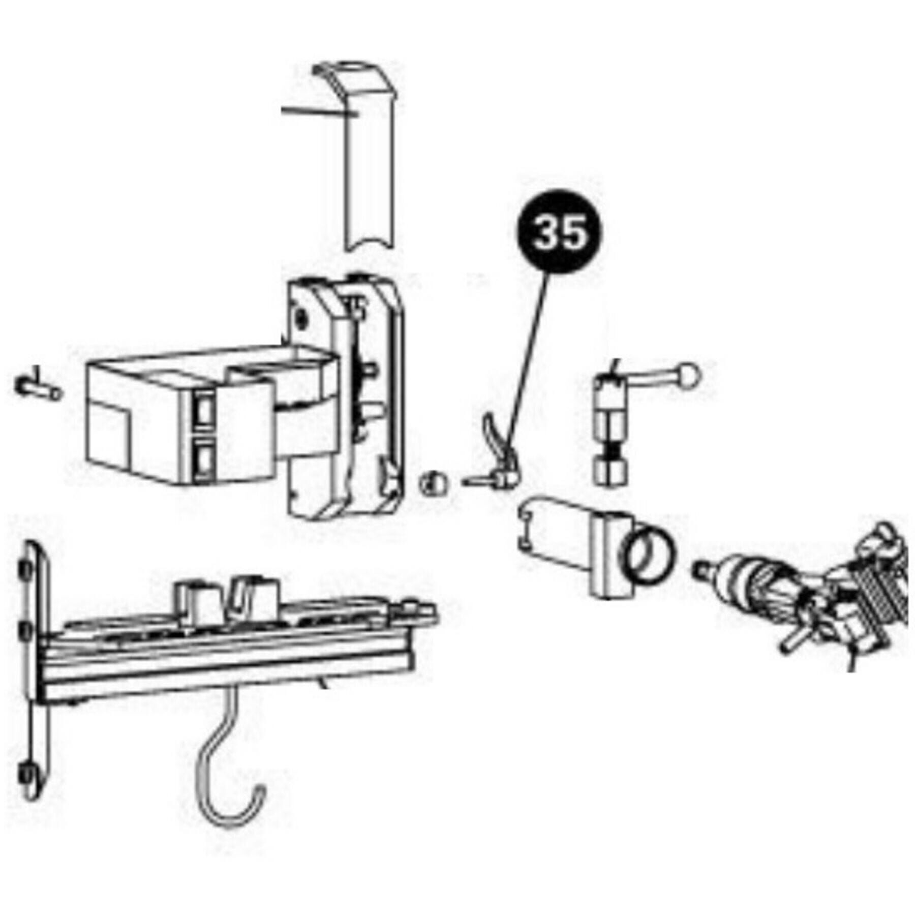Park Tool 92933 - PRS-33 brake quick release