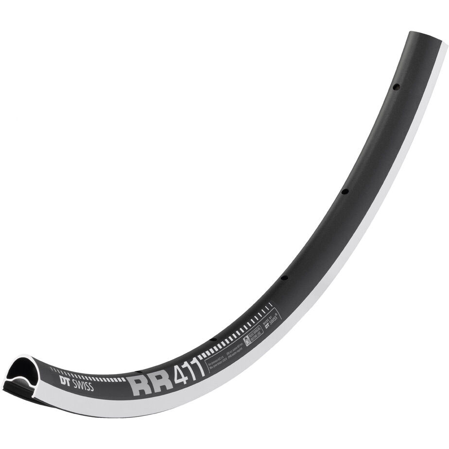 DT Swiss RR 411 asymmetric SBWT Presta-drilled black