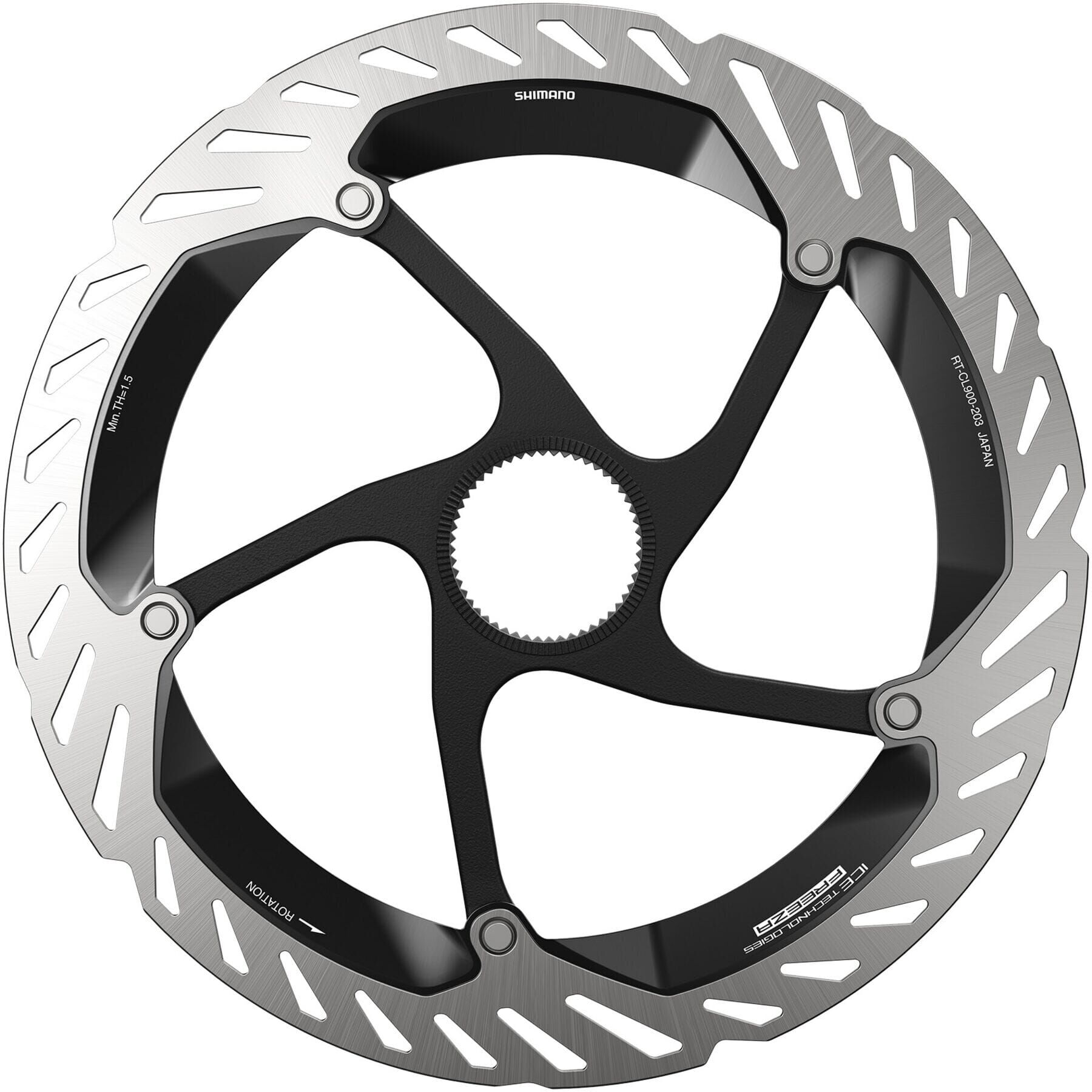 Shimano XTR RT-CL900 Ice Tech FREEZA rotor with external lockring