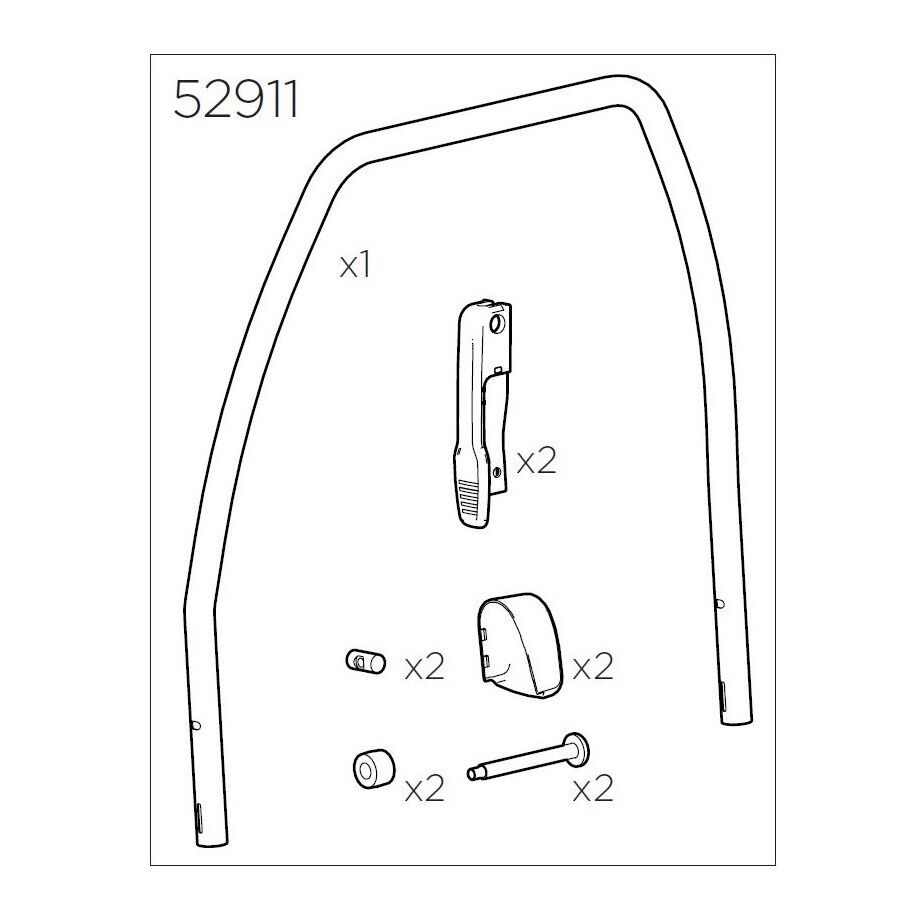 Thule 52911 Bike frame kit