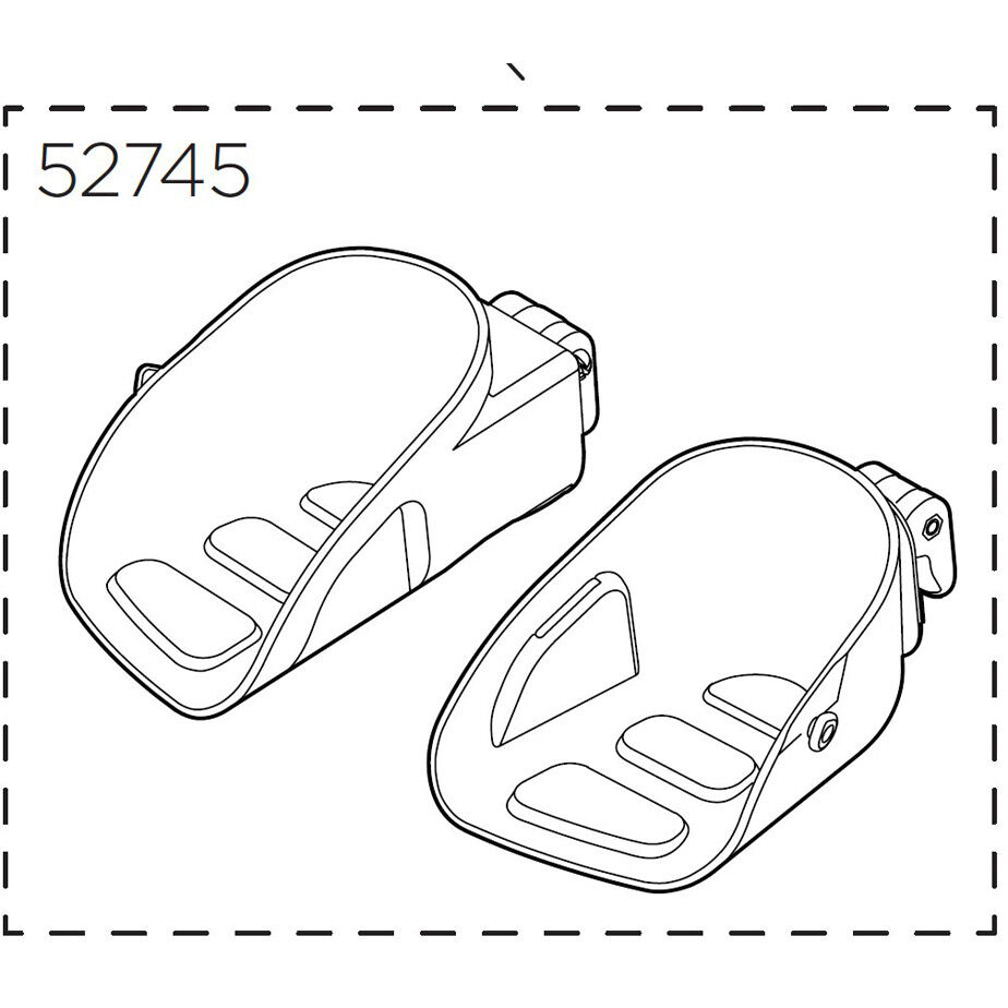 Thule Yepp Maxi Footrests