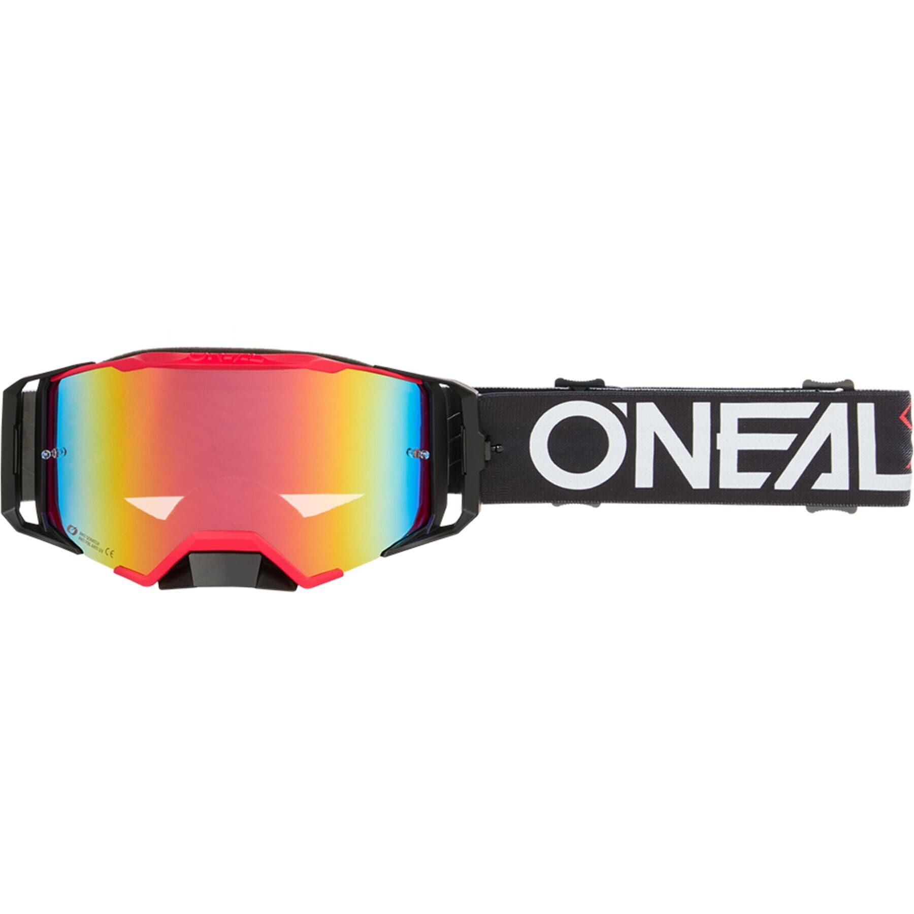 Oneal B-33 Goggle HEXA black/red - radium red