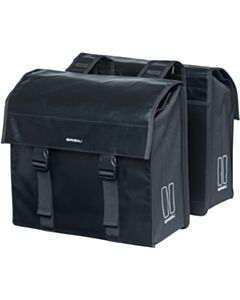 Basil Urban Load Double Bag 48-53L black/black