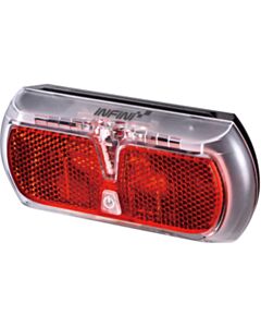 Infini Apollo rear carrier light, AA battery powered