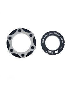 DT Swiss Centre-Lock to 6-bolt fitting adapter for MTB and 15 mm Axles