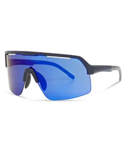 Madison Eyewear Crypto Air Ink Navy Sunglasses - 3 Lens Pack - Blue Mirror / Amber / Clear