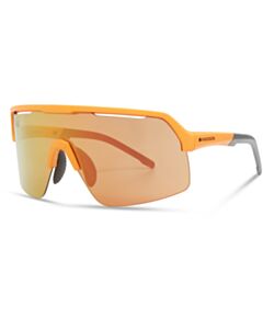Madison Eyewear Crypto Air Mango Orange Sunglasses - 3 Lens Pack - Fire Mirror / Amber / Clear