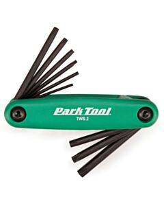 Park Tool TWS-2 - Fold-Up Star-Shaped Wrench Set