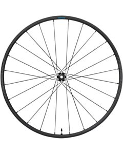 Shimano GRX WH-RX570 700C wheel, 12x100mm E-thru, Center Lock disc, black, front