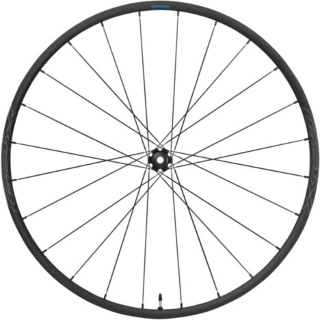 Shimano GRX WH-RX570 700C wheel, 12x100mm E-thru, Center Lock disc, black, front