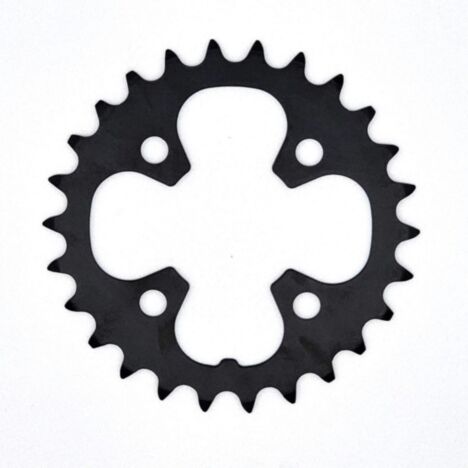Shimano Alivio FC-T4010 Alivio 9 speed triple inner chainring, 26T with chain protector