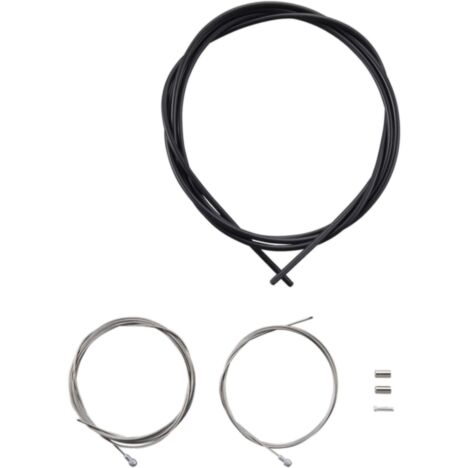 Shimano Road brake cable set with stainless steel inner wire, black