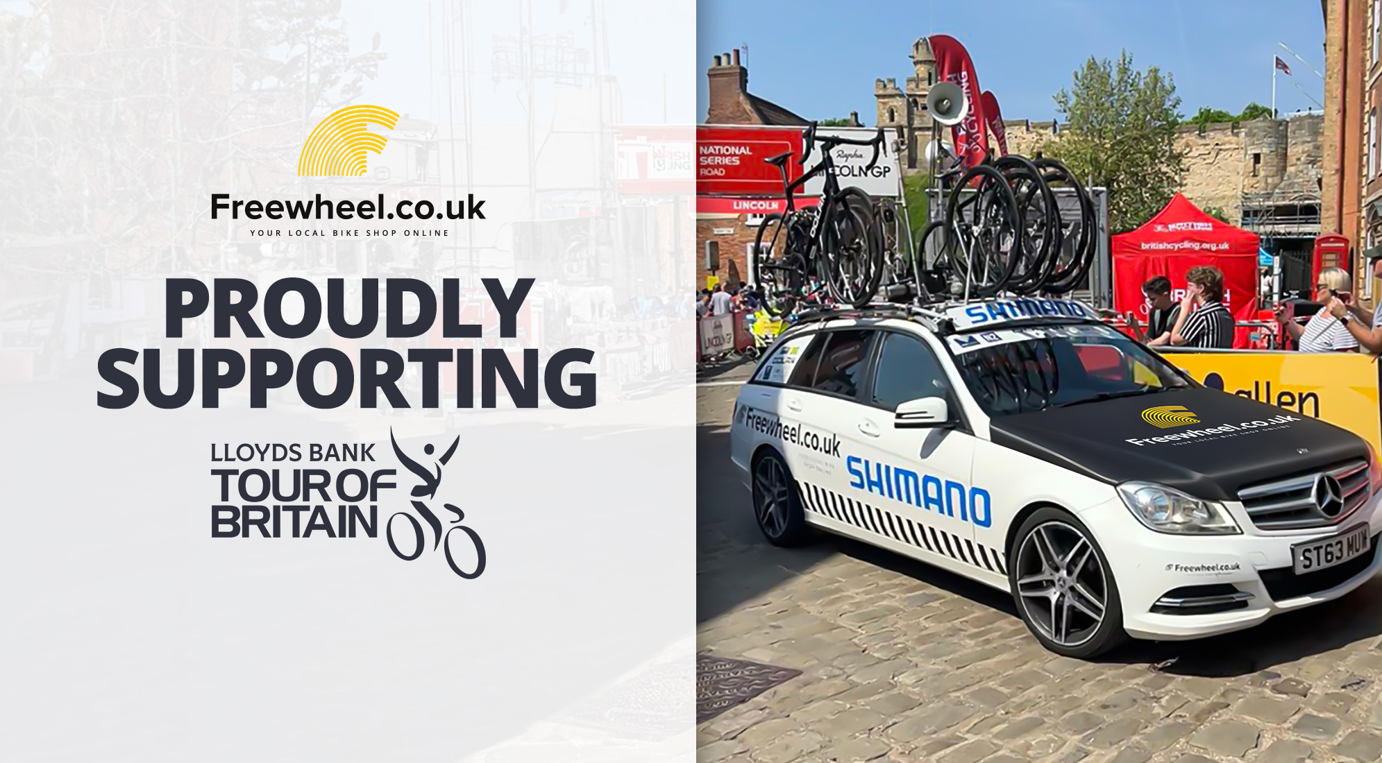 Supporting the Tour of Britain: Freewheel.co.uk's Commitment to Neutral Support