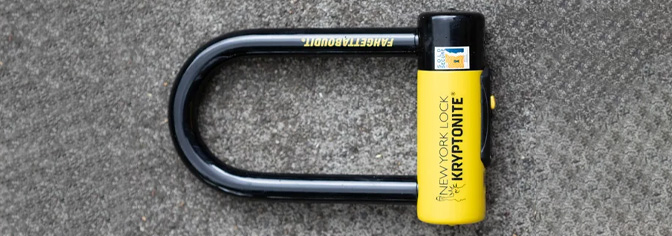 New York Fahgettaboudit U-Lock Sold Secure Diamond